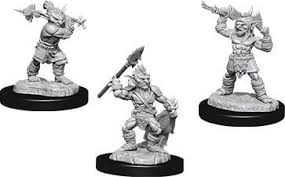 D&D Unpainted Miniatures Goblins & Goblin Boss | The CG Realm