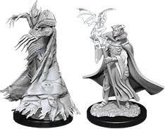 D&D Unpainted Miniatures Cultist & Devil