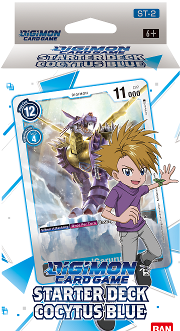 DIGIMON STARTER DECK COCYTUS BLUE