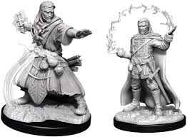 D&D Primed Miniatures Human Wizard