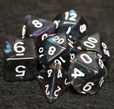 Die Hard Dice POLY RPG SET - MOONSTONE DREAMWALKER