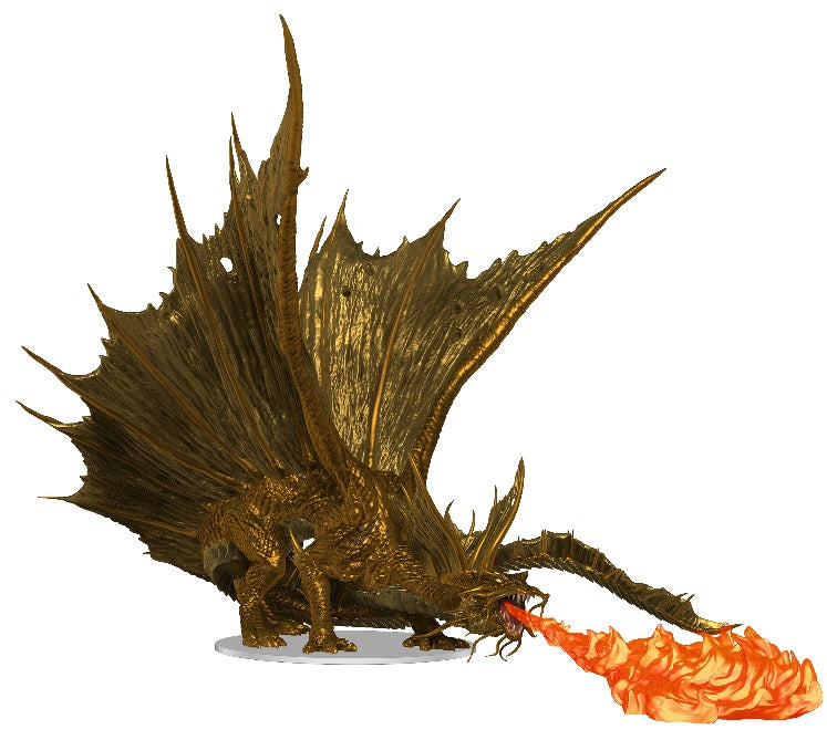 DND ICONS: ADULT GOLD DRAGON (Release Date:  2021-12-15)