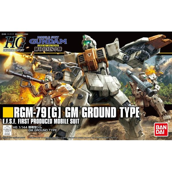 HGUC 1/144 #202 GM Ground Type | The CG Realm