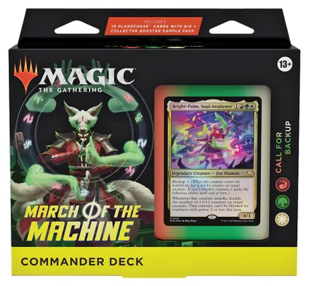 March of the Machine Commander Deck - Call For Backup - Commander: March of the Machine