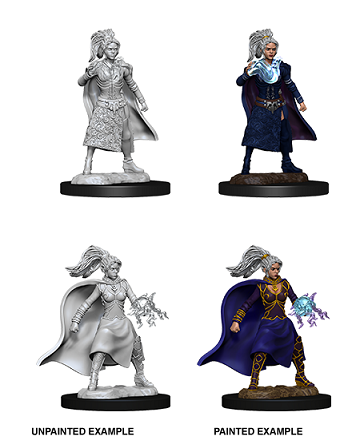DND UNPAINTED MINIS WV10 FEMALE HUMAN SORCERER | The CG Realm