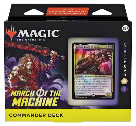 March of the Machine Commander Deck - Growing Threat - Commander: March of the Machine