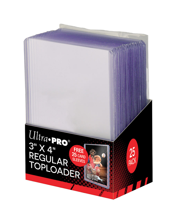 UP TOPLOAD 3X4 REGULAR + SLEEVES 25CT | The CG Realm