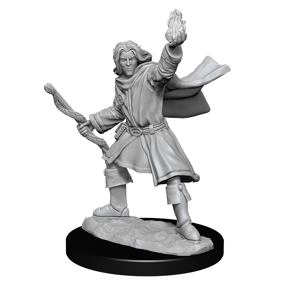 PF UNPAINTED MINIS WV14 ELF SORCERER MALE