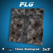 FLG Mats 15MM Stalingrad 3x3