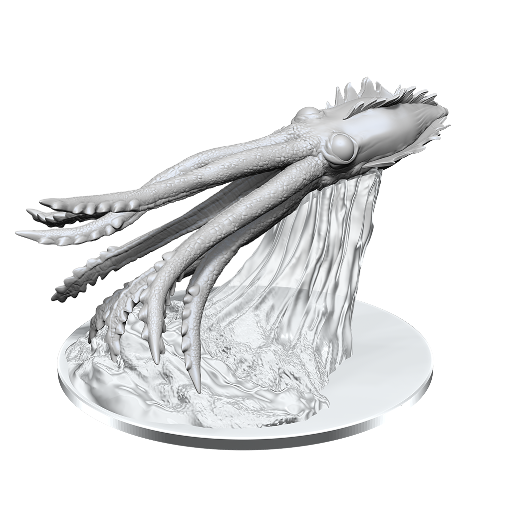 DND UNPAINTED MINIS WV14 JUVENILE KRAKEN | The CG Realm