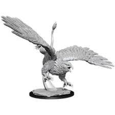 D&D Miniatures Primed Deep Cuts Diving Griffon | The CG Realm