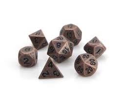Die Hard RPG Set Ancient Copper