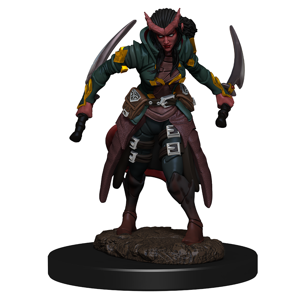 DND ICONS O/T REALMS TIEFLING ROGUE FEMALE PREM FI