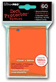 60ct Ultra Pro Orange Small Deck Protectors | The CG Realm