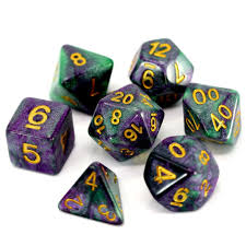 Die Hard Dice POLY RPG SET - MASQUERADE