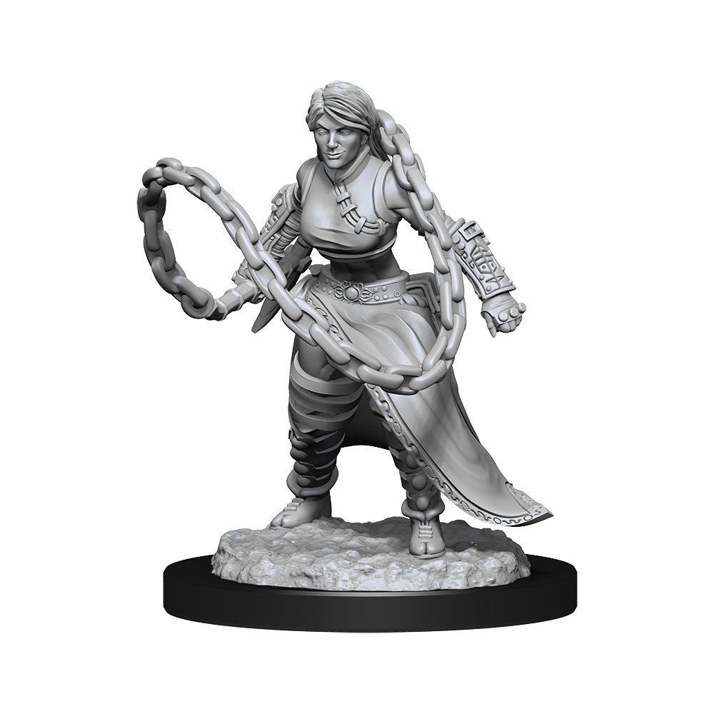 DND UNPAINTED MINIS WV14 HUMAN MONK FEMALE | The CG Realm