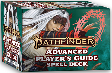 PF 2E CARDS: ADVANCED PLAYER'S GUIDE SPELL DECK | The CG Realm