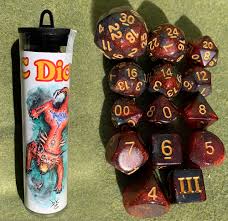 DCC RPG DICE SET: HELLCAT