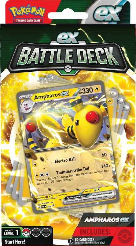 POKEMON BATTLE DECKS AMPHAROS EX/LUCARIO EX (Release Date:  2023-05-05) | The CG Realm