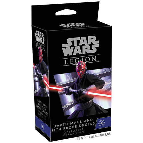 Star Wars Legion Darth Maul and Sith Probe Droids