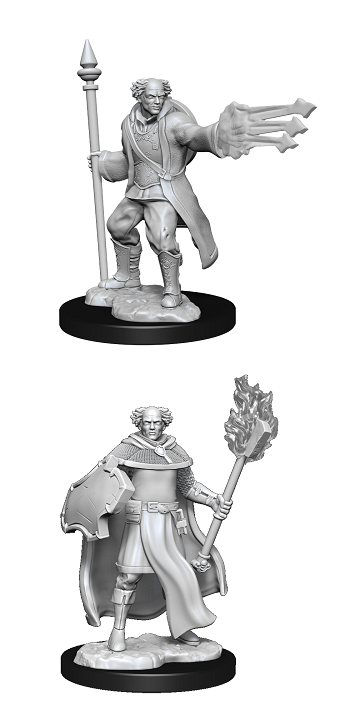 DND UNPAINTED MINIS WV13 CLERIC/WIZARD MALE | The CG Realm