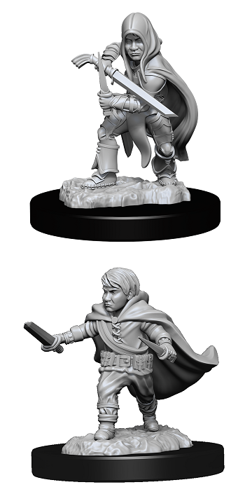 DND UNPAINTED MINIS WV13 HALFLING ROGUE MALE | The CG Realm