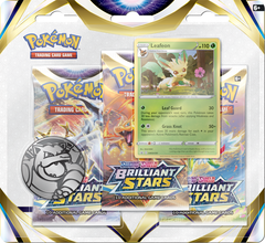 POKEMON SWSH9 BRILLIANT STARS 3PK BLISTER (Release Date:  2022-02-25) | The CG Realm
