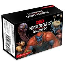 D&D Monster Cards Challenge 0-5 | The CG Realm