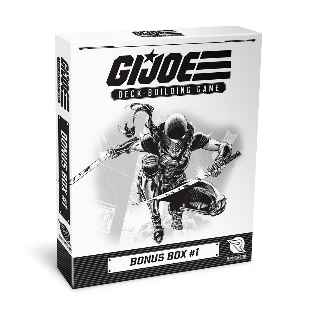 G.I. JOE Deck-Building Game Bonus Box #1 Promo