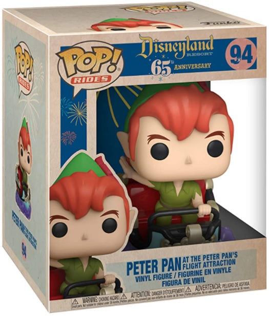 POP! RIDES: DISNEY 65TH - PETER AND FLIGHT  Oversized Pop