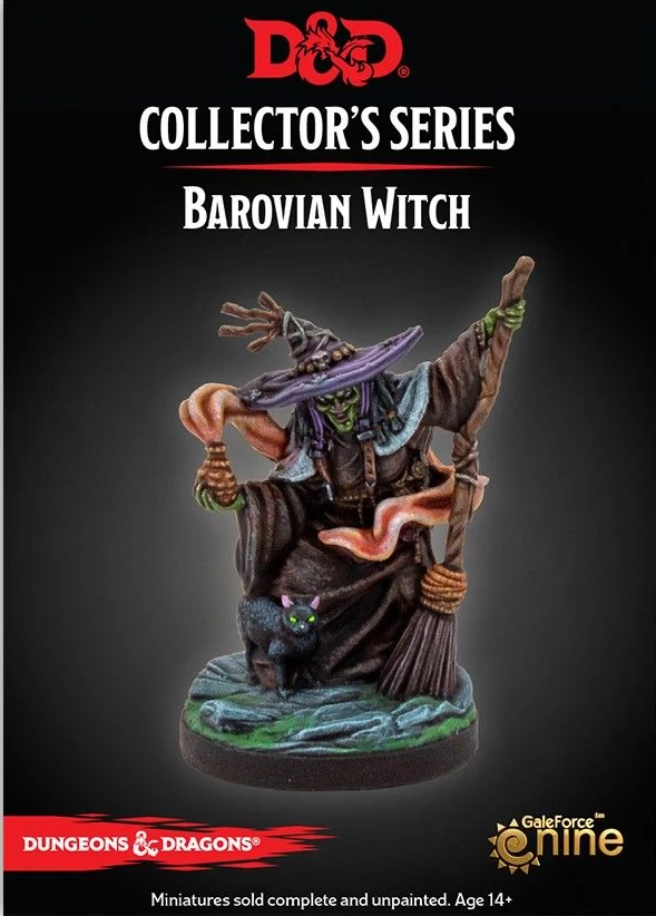 DND CURSE OF STRAHD MINIS: BAROVIAN WITCH | The CG Realm