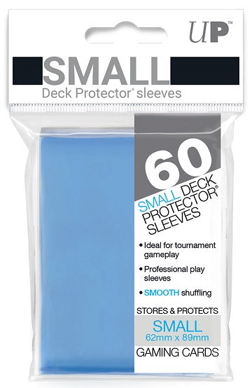 60ct Pro Light Blue Small Deck Protectors