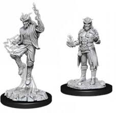 D&D Unpainted Miniatures Tiefling Sorcerer | The CG Realm
