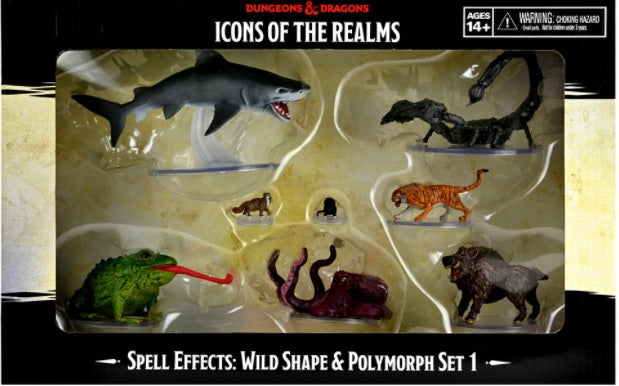 DND ICONS: WILD SHAPE AND POLYMORPH SET 1 | The CG Realm