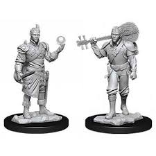 D&D Unpainted Miniatures Half-Elf Bard