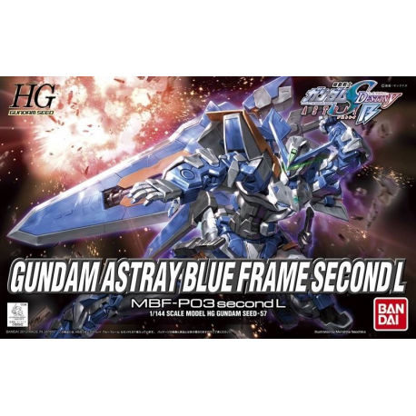 HG 1/144 Gundam Astray Blue Frame Second L | The CG Realm