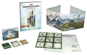 Dungeons and Dragons Dungeon Master's Screen Wilderness Kit