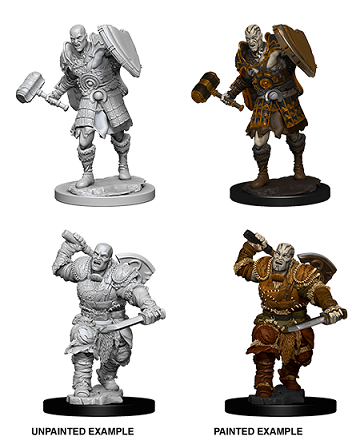 D&D Unpainted Miniature Nolzur's Goliath Fighter