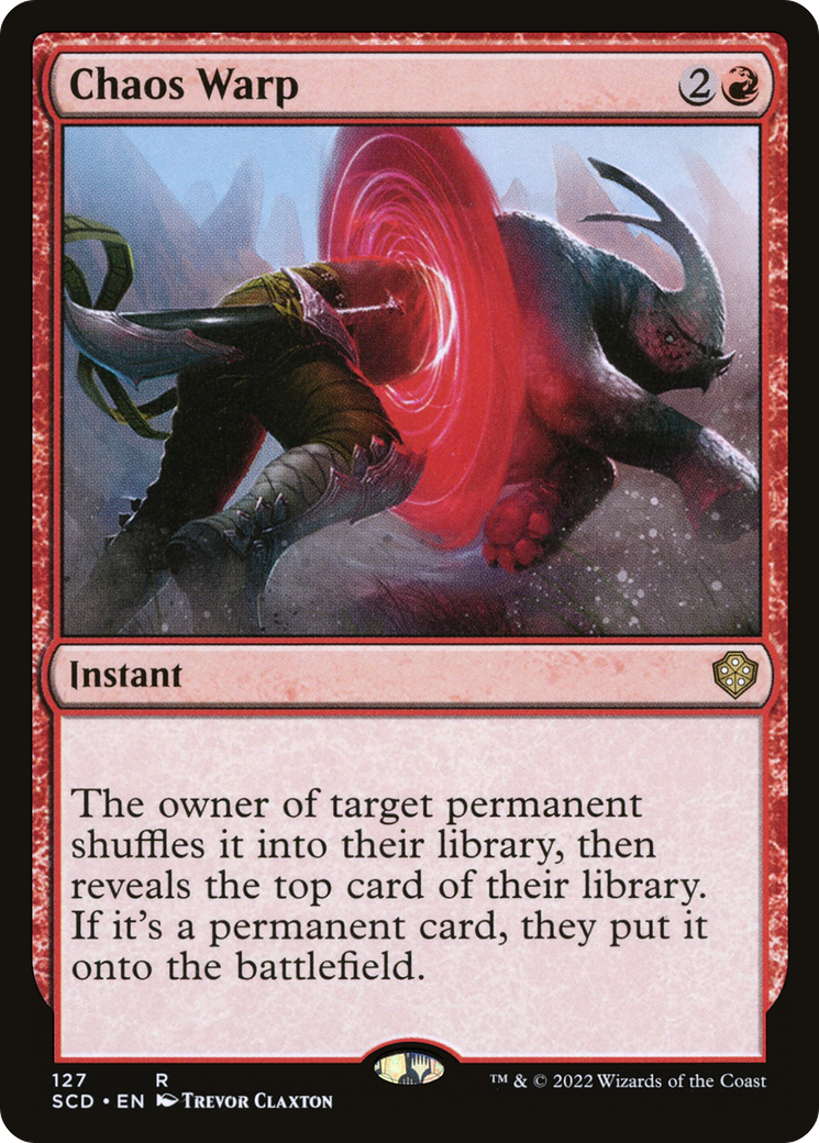 Chaos Warp [Starter Commander Decks] | The CG Realm