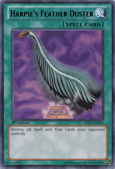 Harpie's Feather Duster [BP01-EN035] Rare | The CG Realm