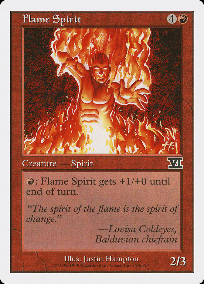 Flame Spirit [Classic Sixth Edition] | The CG Realm