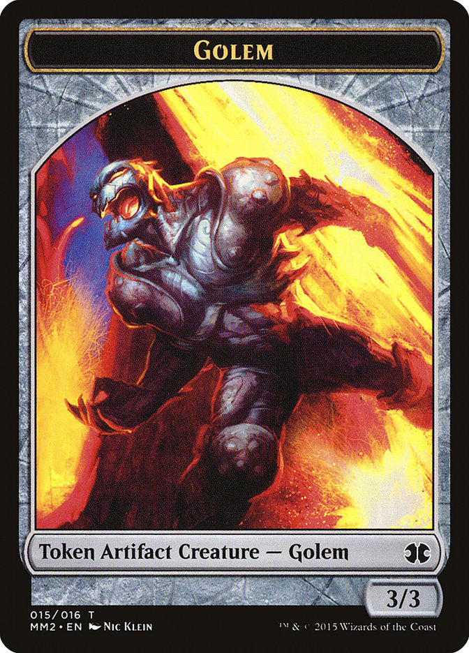 Golem Token [Modern Masters 2015 Tokens] | The CG Realm