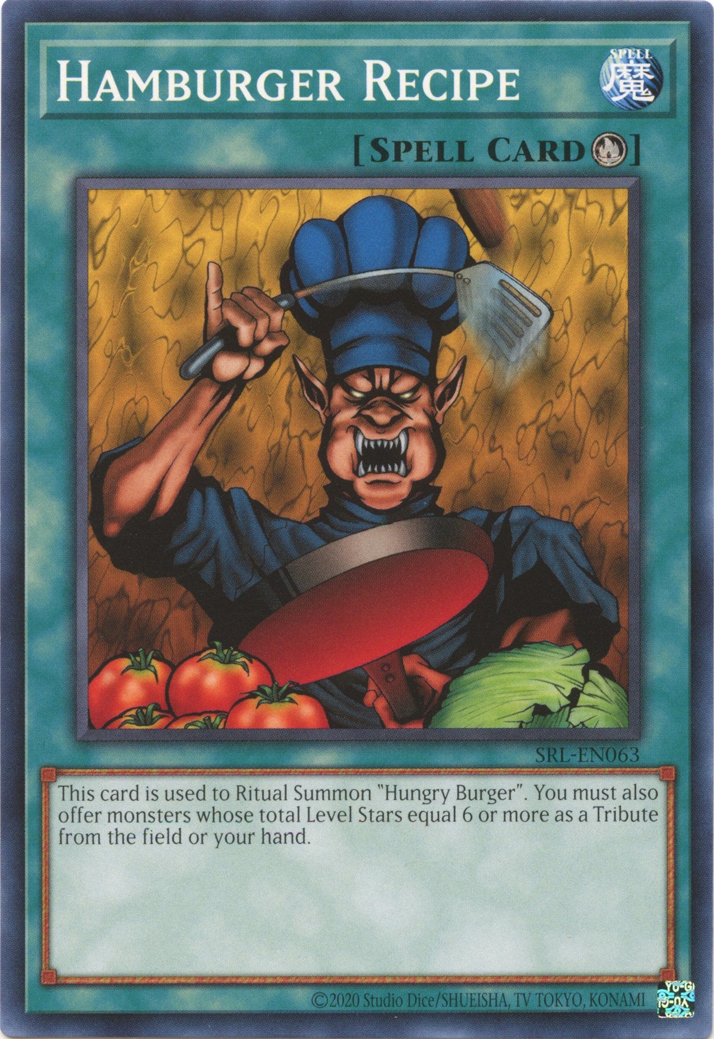 Hamburger Recipe (25th Anniversary) [SRL-EN063] Common | The CG Realm