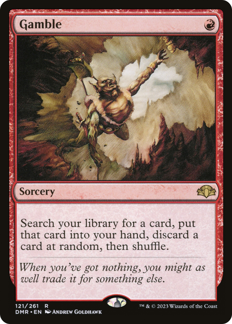 Gamble [Dominaria Remastered] | The CG Realm