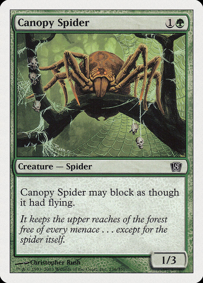 Canopy Spider [Eighth Edition] | The CG Realm