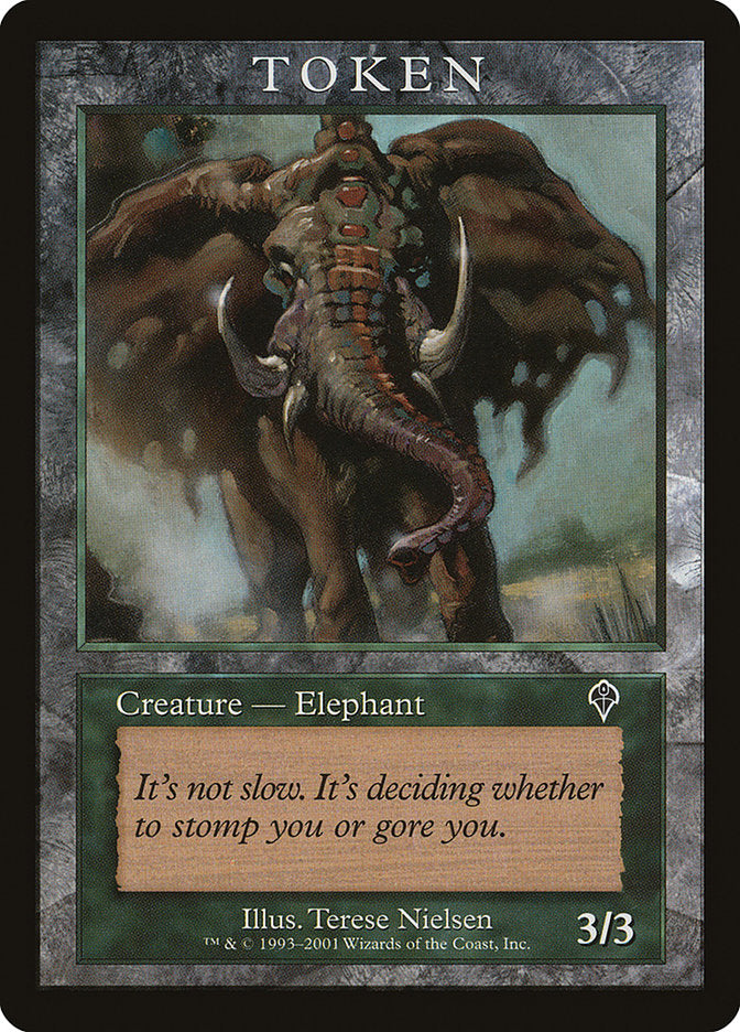 Elephant Token [Magic Player Rewards 2001] | The CG Realm