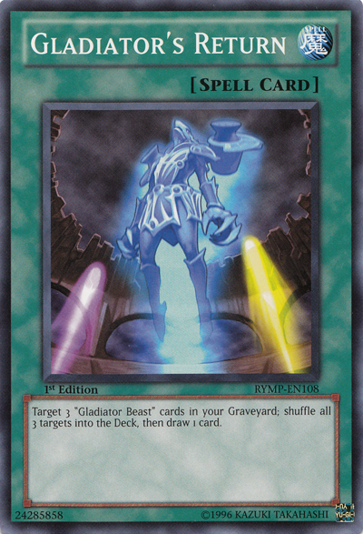 Gladiator's Return [RYMP-EN108] Common | The CG Realm