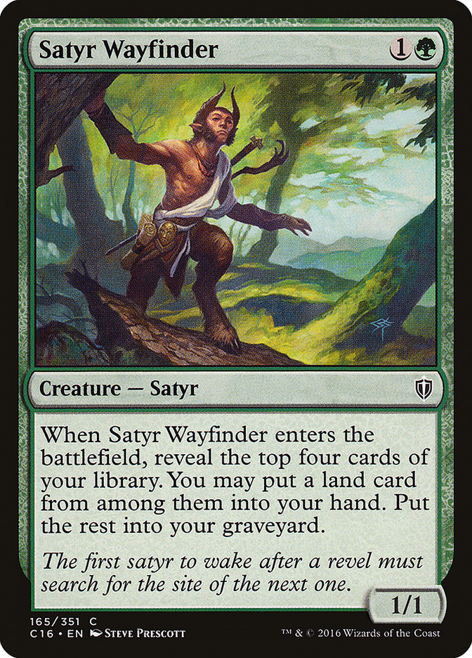 Satyr Wayfinder [Commander 2016] | The CG Realm