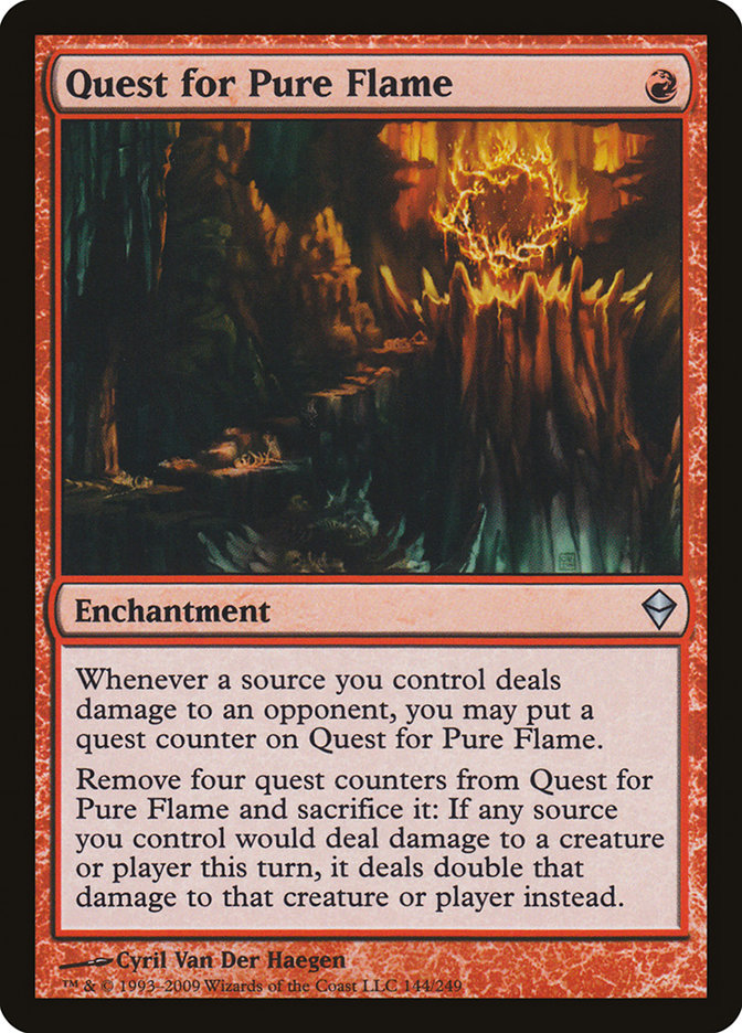 Quest for Pure Flame [Zendikar] | The CG Realm