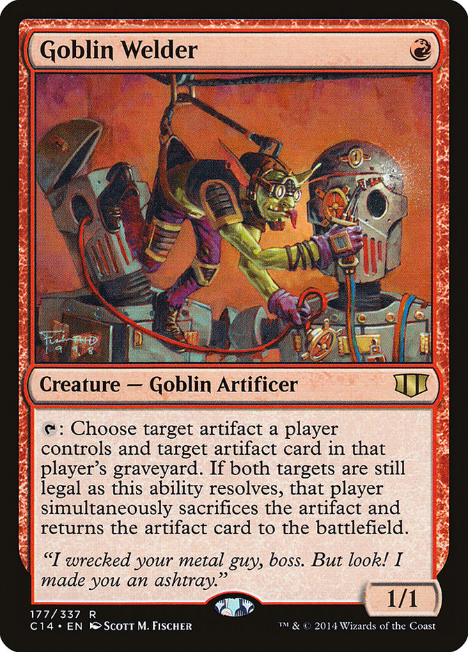 Goblin Welder [Commander 2014] | The CG Realm
